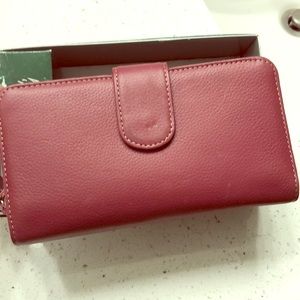 NWOT leather wallet